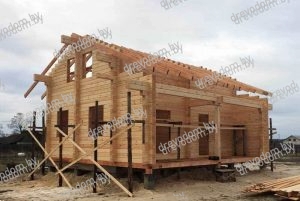 Проект деревянного дома №164